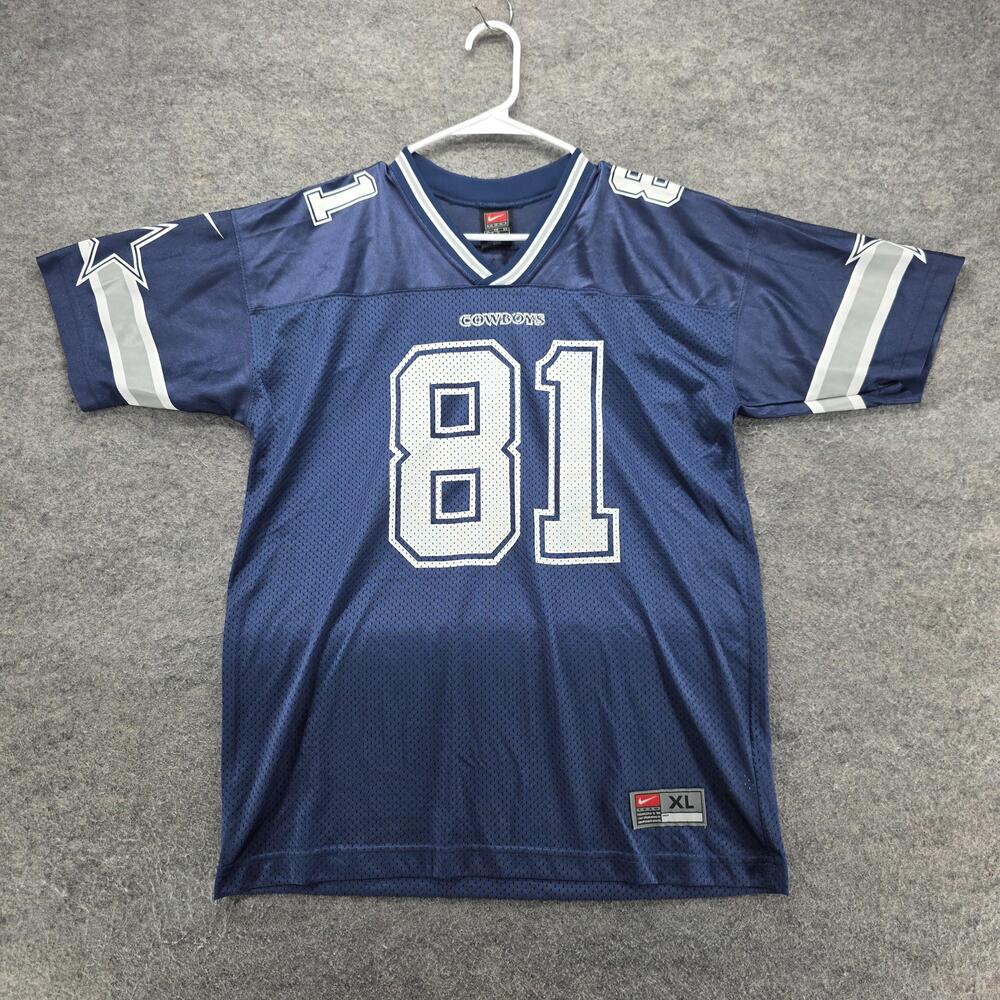 Dallas Cowboys Jersey Boys XL Blue NFL Football Ismail 81 Nike Team Apparel